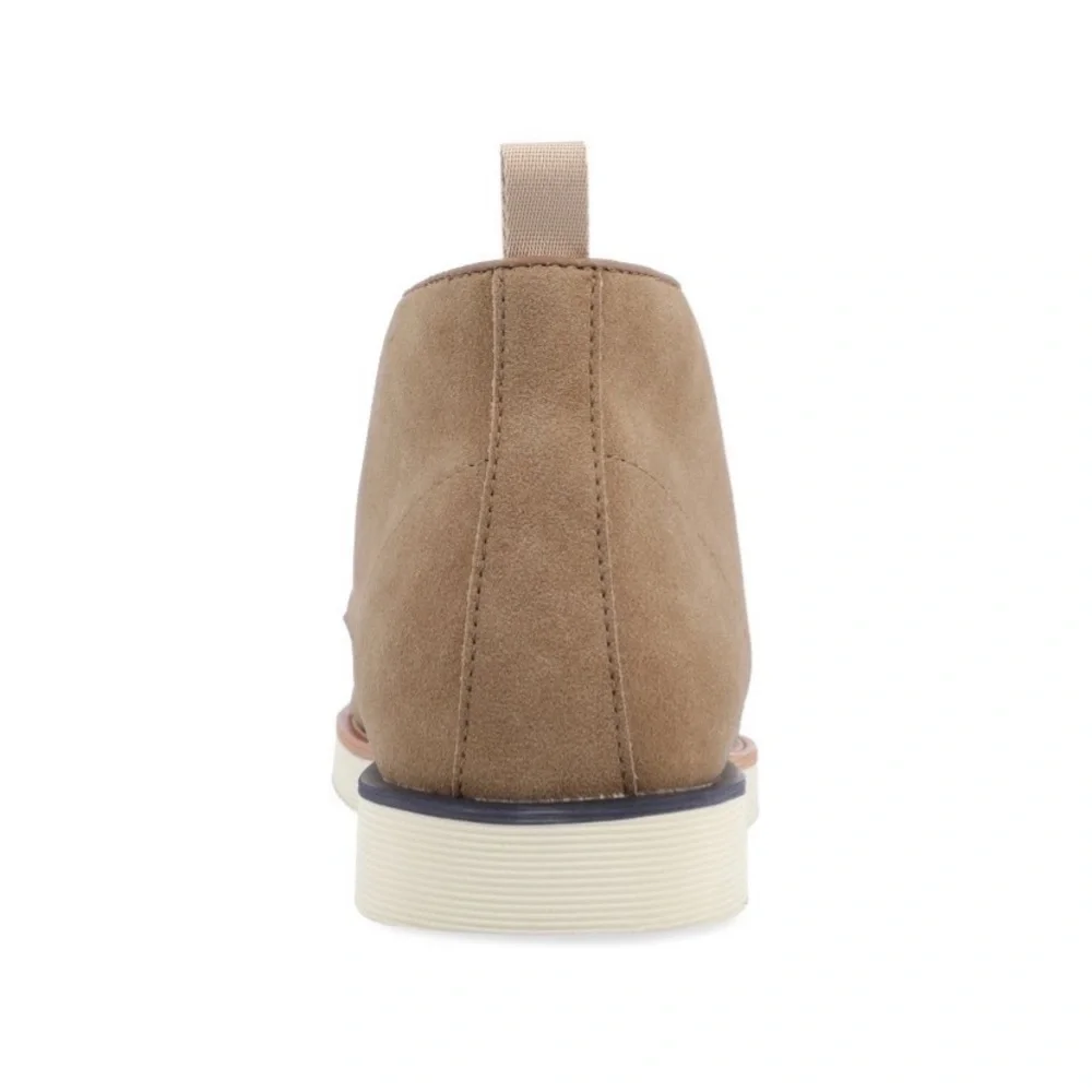 Vance Co. Jimmy Plain Toe Chukka Boot Taupe 11.5